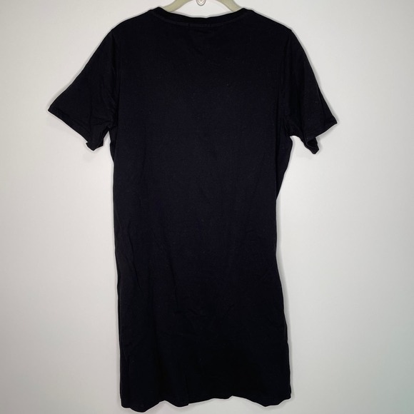 NWT n : philanthropy Women's T-shirt Dress Black Medium - Picture 6 of 6